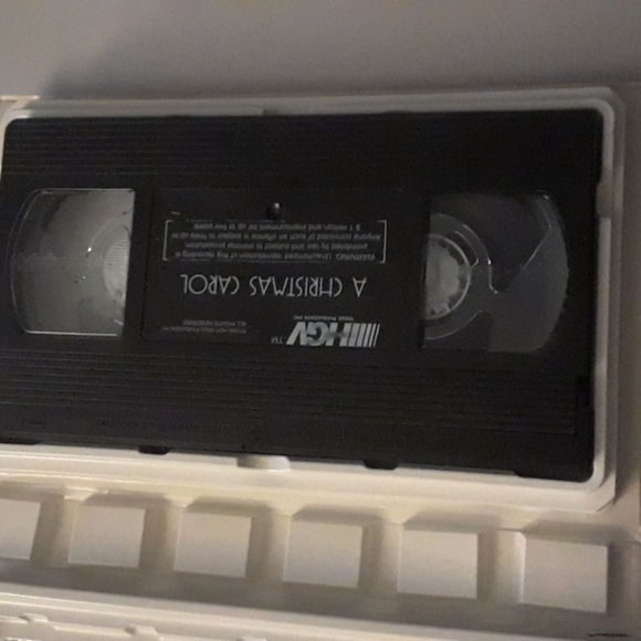 A Christmas Carol original black an white version vhs tape - Picture 4 of 4